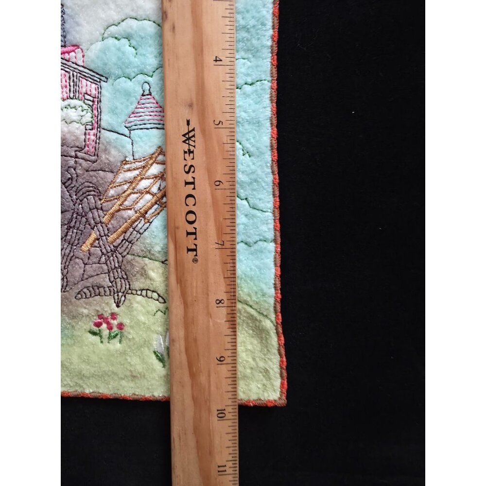 Studio Ghibli Park Exclusive Howl's Moving Castle Witch Valley Mini Towel 10x10" - Picture 5 of 6